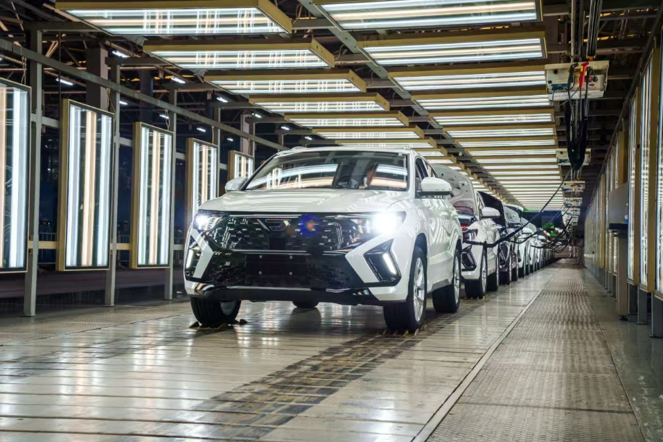 一汽大众成都分公司总装车间(龙泉驿宣传部供图)