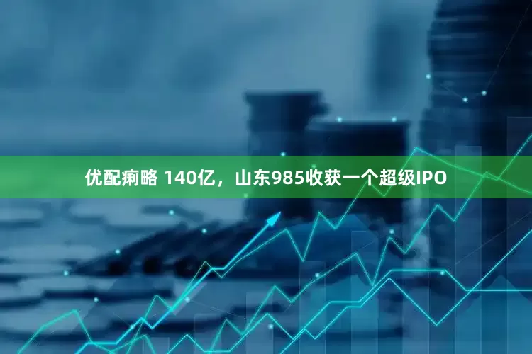 优配痢略 140亿，山东985收获一个超级IPO